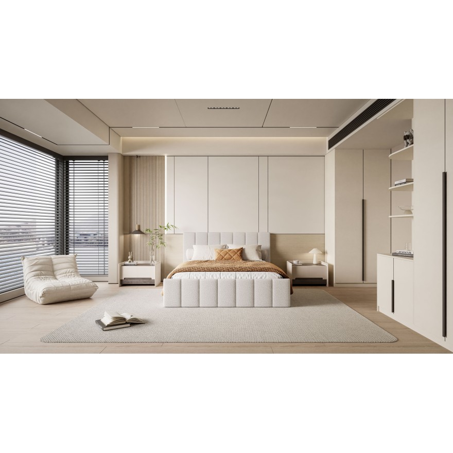 ELISE Polsterbett mit Bettkasten