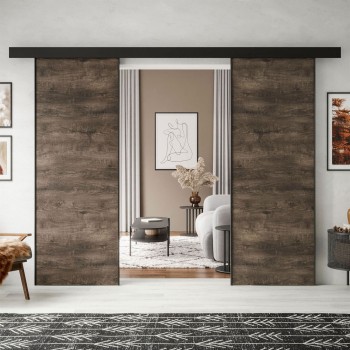 Schiebetüren HINOKI DUO mit Griff