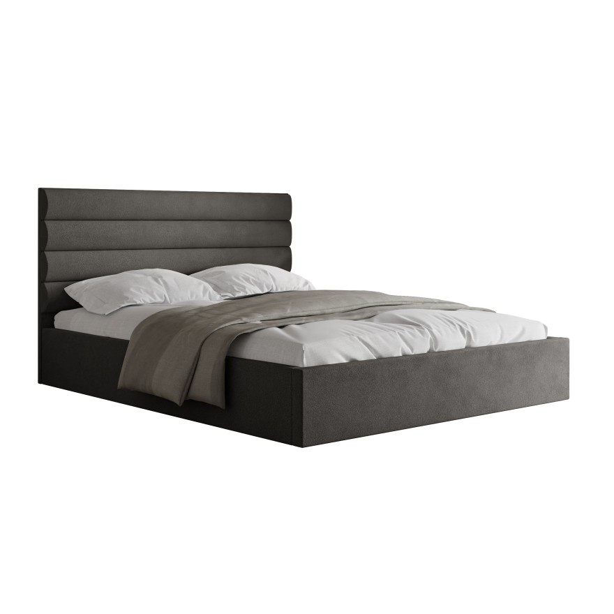 Polsterbett SIERRA mit Kasten und Gestell