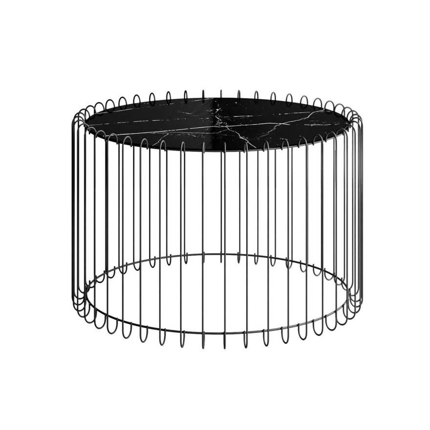 Couchtisch MARBELLE mit Marmorplatte