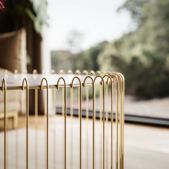 Couchtisch MARBELLE II mit Marmorplatte