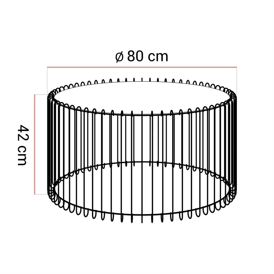 Couchtisch MARBELLE II mit Marmorplatte