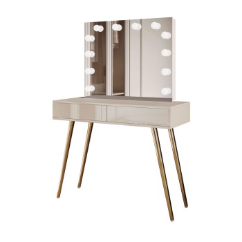 SIENNA GOLD ELITE Schminktisch mit schrägen Beinen