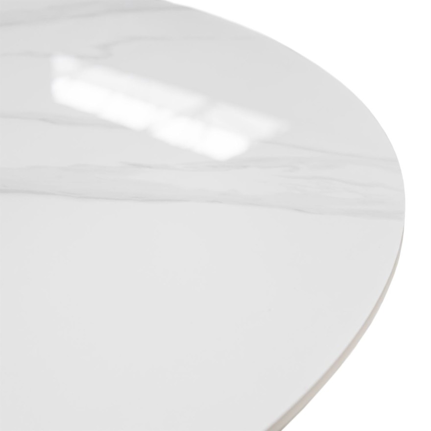 Tisch ELVORIA mit Marmorplatte