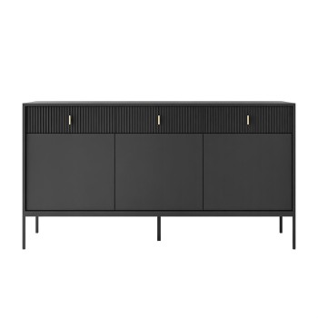 Kommode MIDNIGHT 3D3S mit drei Schubladen auf einem Gestell