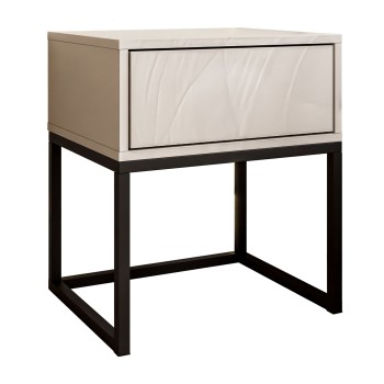 Nachttisch BLANCO KASCHMIR auf Gestell