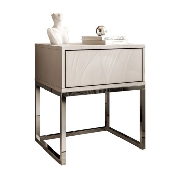 Nachttisch BLANCO KASZMIR auf Gestell