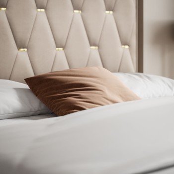 Kontinentalbett IZOLDA mit Bettkasten