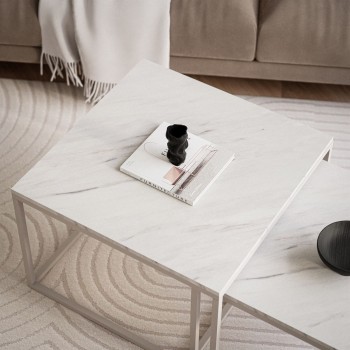 Couchtisch 2in1 YOSHI Kaschmir