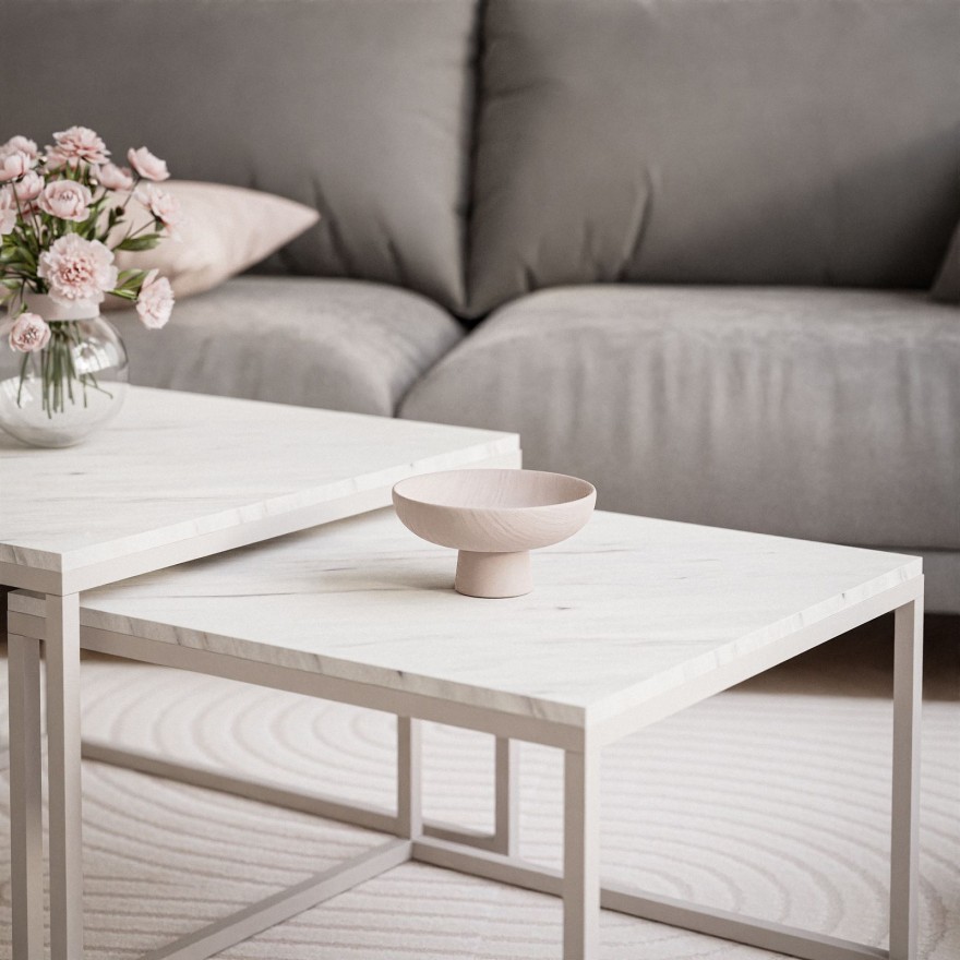 Couchtisch 2in1 YOSHI Kaschmir