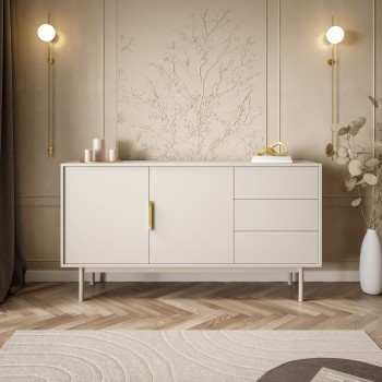 Zweitürige Kommode MIRACLE 2D3S mit Schubladen