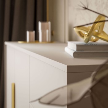 Zweitürige Kommode MIRACLE 2D3S mit Schubladen