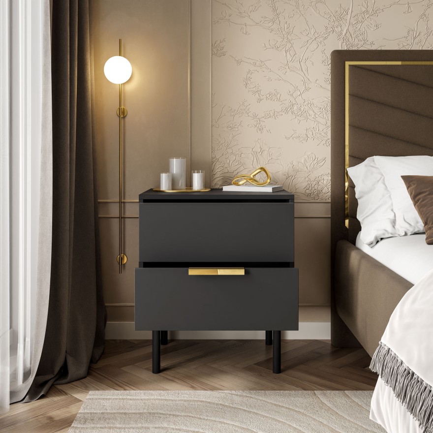 Nachttisch MIRACLE mit Schubladen