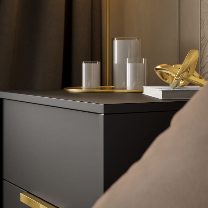 Nachttisch MIRACLE mit Schubladen