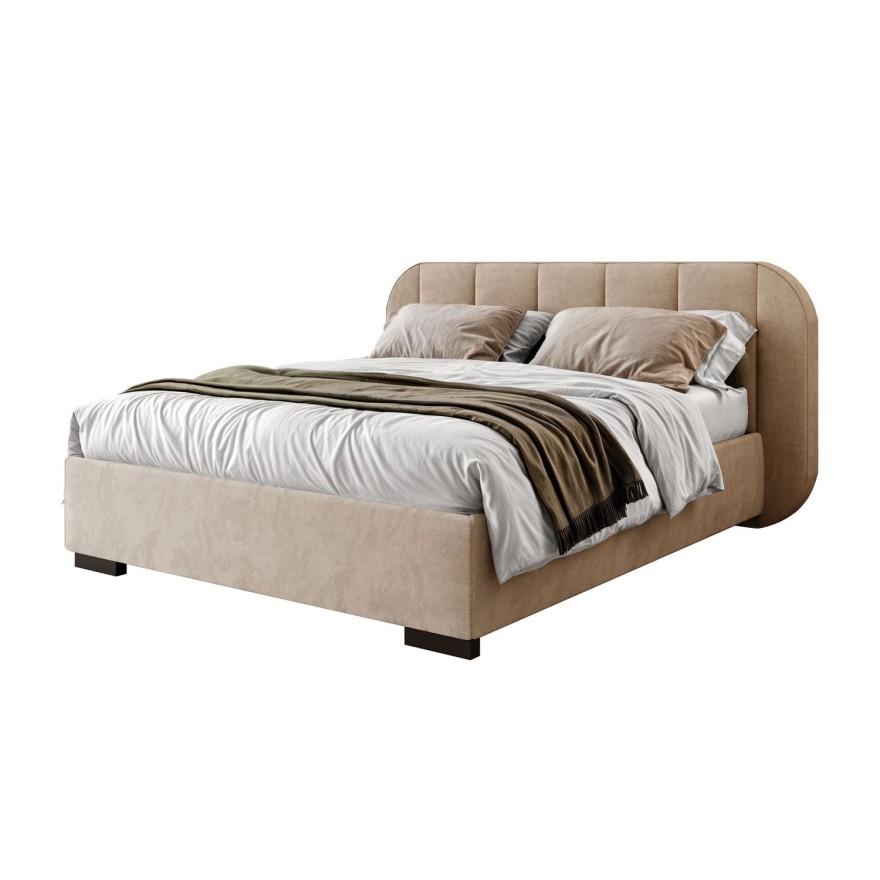 Polsterbett AMARA mit Bettkasten und Lattenrost