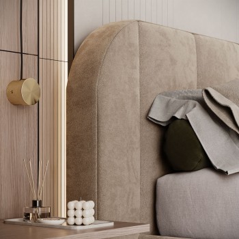 Polsterbett AMARA mit Bettkasten und Lattenrost