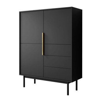 Dreiteilige Kommode MIRACLE 3D3S mit Schubladen