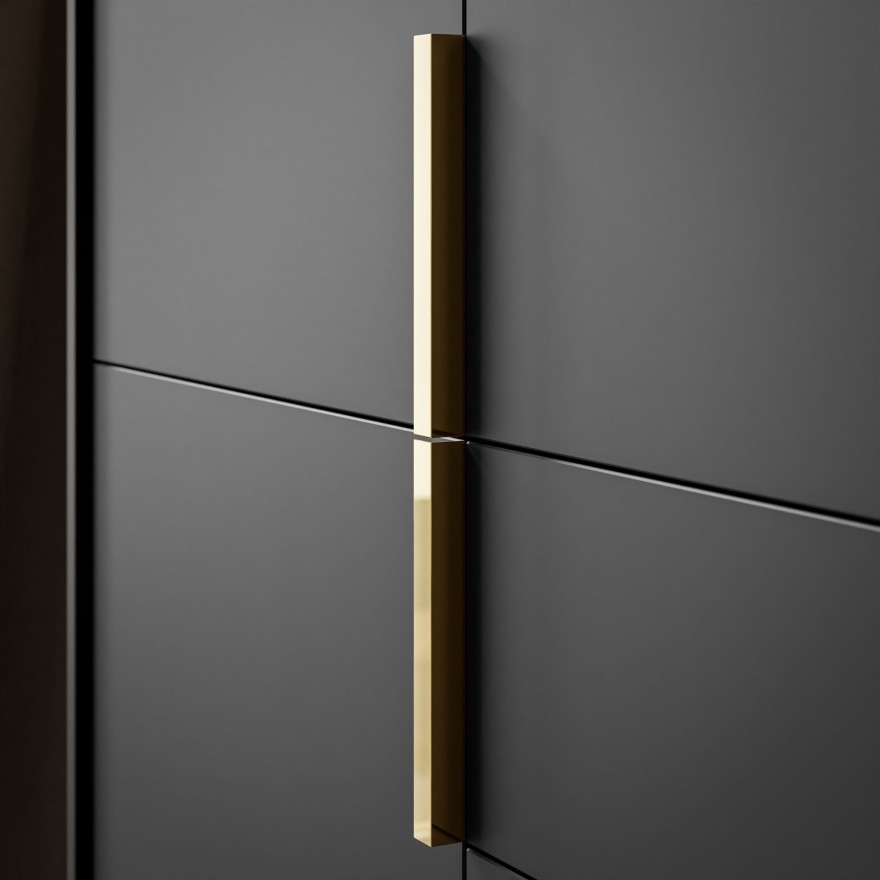 Dreiteilige Kommode MIRACLE 3D3S mit Schubladen