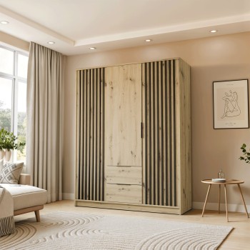 Dreitüriger Kleiderschrank...