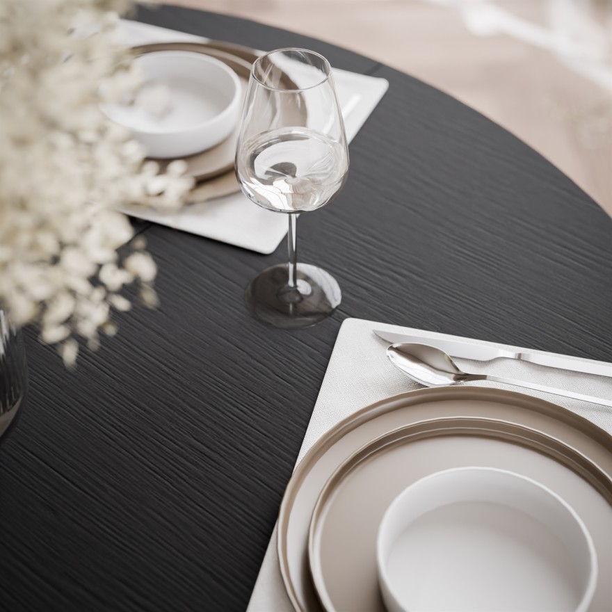 Ausziehbarer Tisch ELYA mit durchbrochenem Untergestell