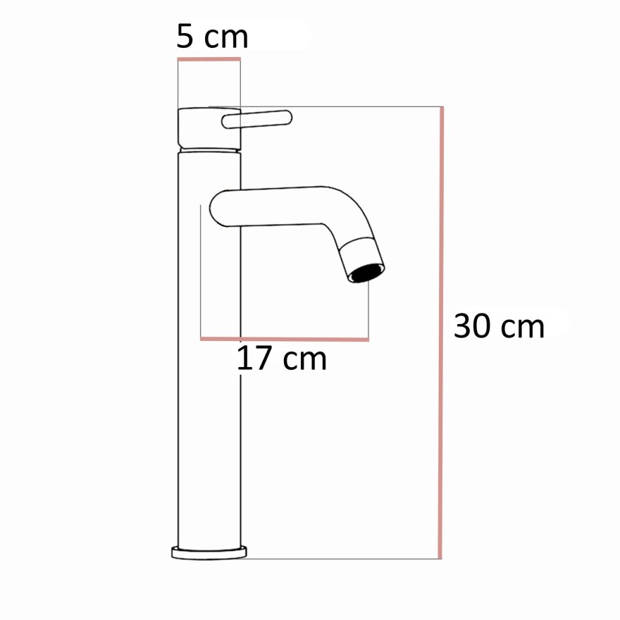 Badezimmerschrank AURORA GOLD