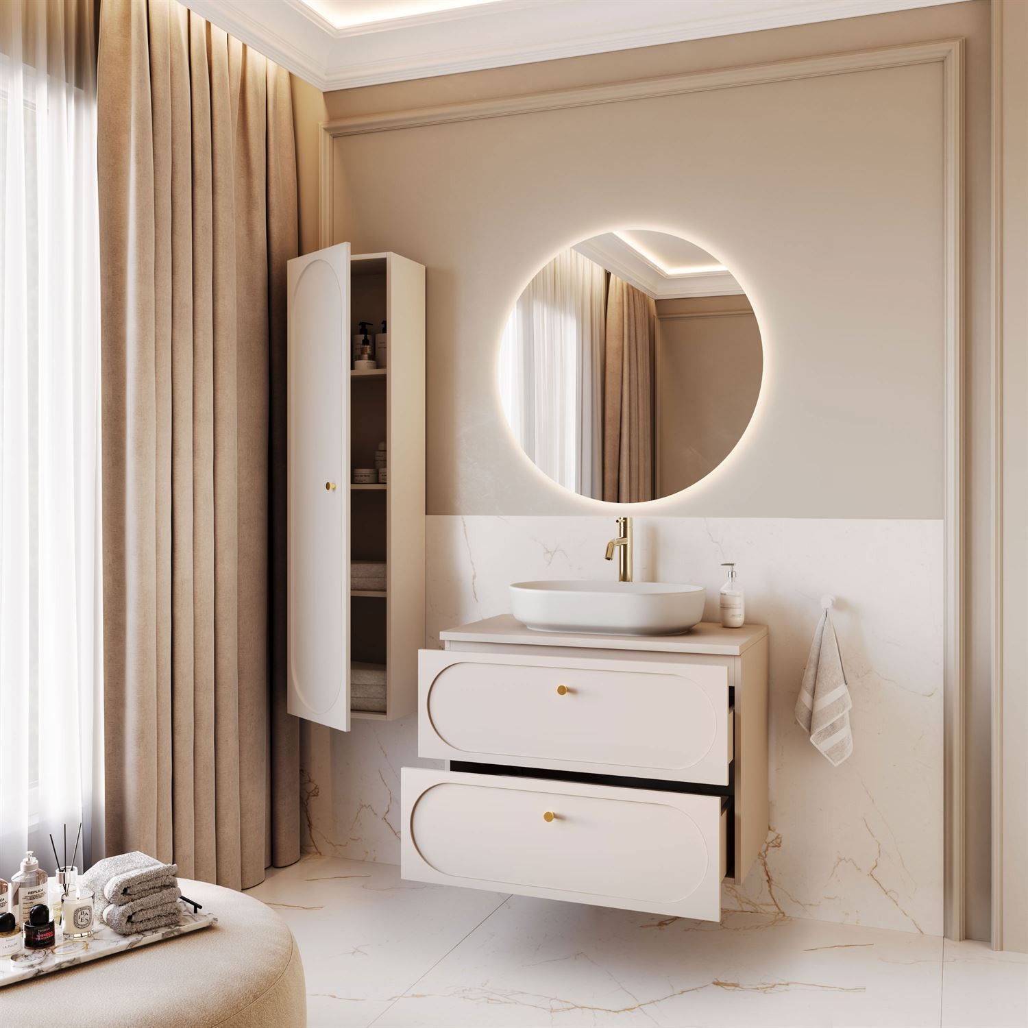 Badezimmerschrank IVORY