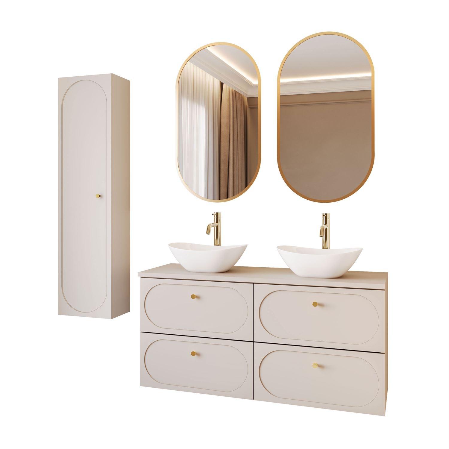 Badezimmer-Set IVORY II