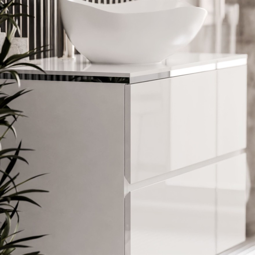 Badezimmerschrank AURORA SILVER