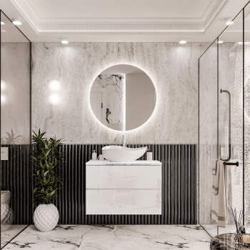 Badezimmerschrank AURORA SILVER