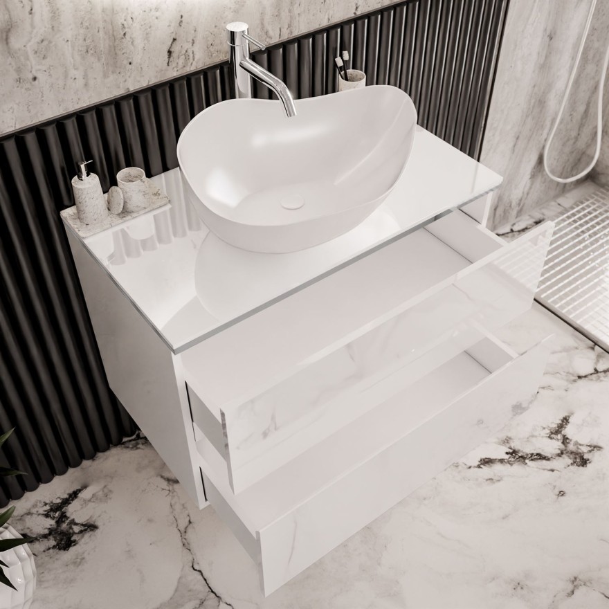 Badezimmerschrank AURORA SILVER