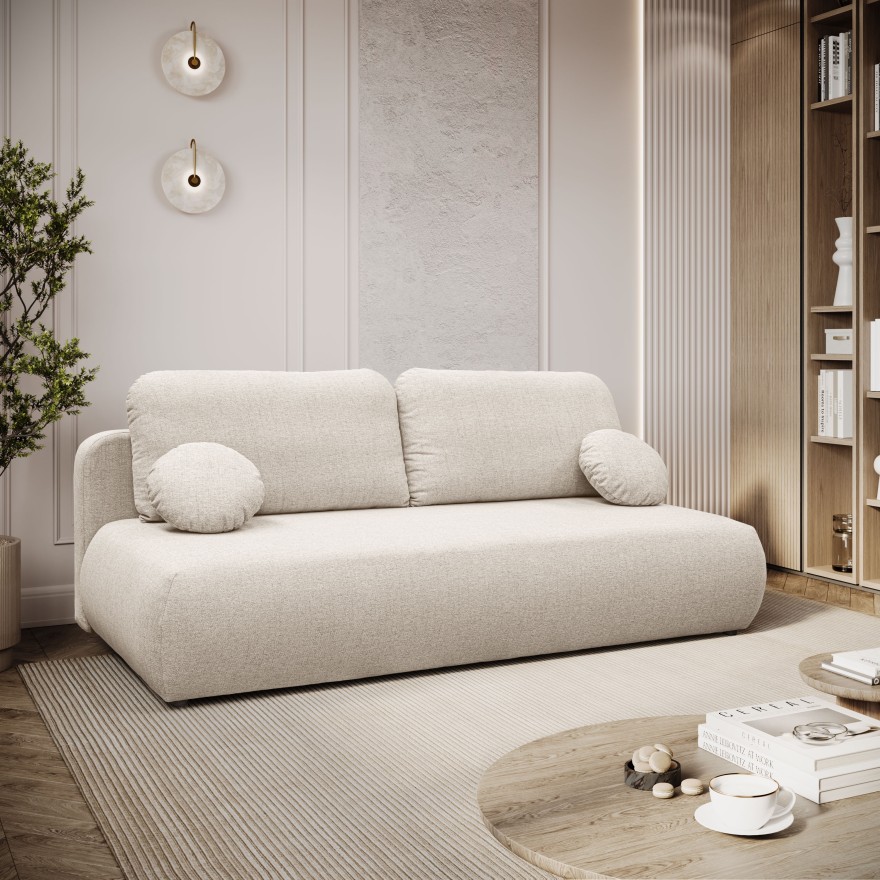 Zweisitzer-Sofa CLAIRE mit Schlaffunktion
