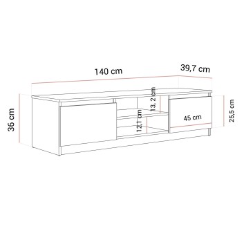TV-Schrank HANA 140 cm