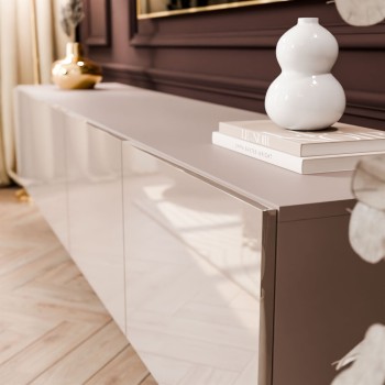 TV-Schrank COLGANTE 200 Kaschmir Hochglanz mit LED