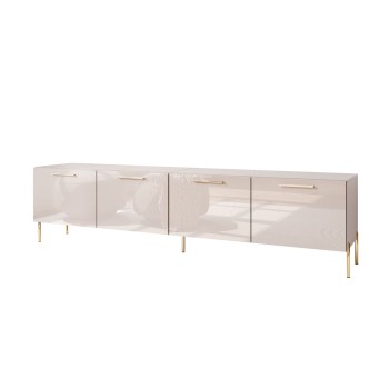 TV-Schrank AURA 200 KASCHMIR Hochglanz auf Beinen