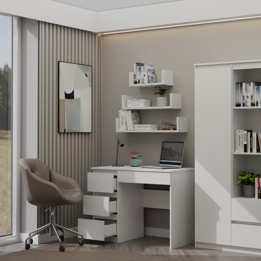 Schreibtisch MILO mit Schubladen