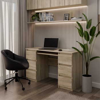 Schreibtisch BAKU mit Schubladen