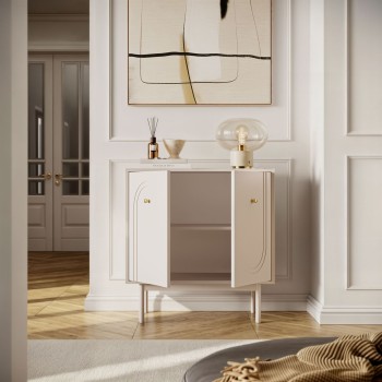 Kommode LIBERTY 2D auf holzbeinen