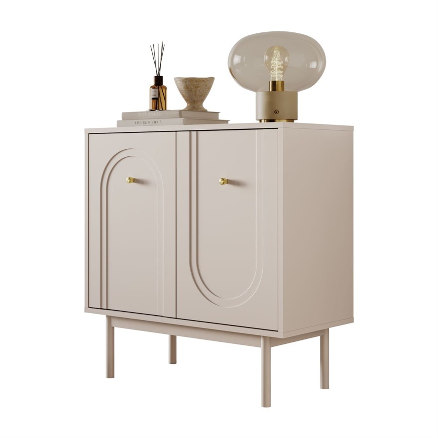 Kommode LIBERTY 2D auf holzbeinen