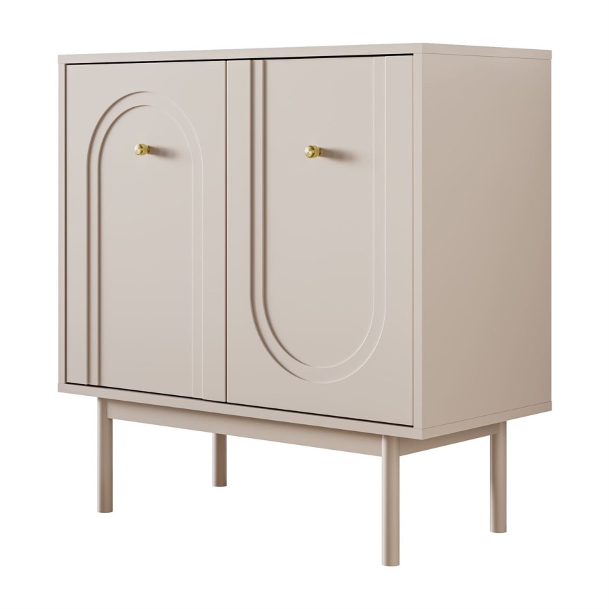 Kommode LIBERTY 2D auf holzbeinen