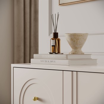 Kommode LIBERTY 2D auf holzbeinen