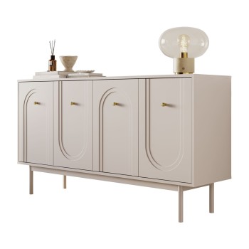 Kommode LIBERTY 4D auf holzbeinen