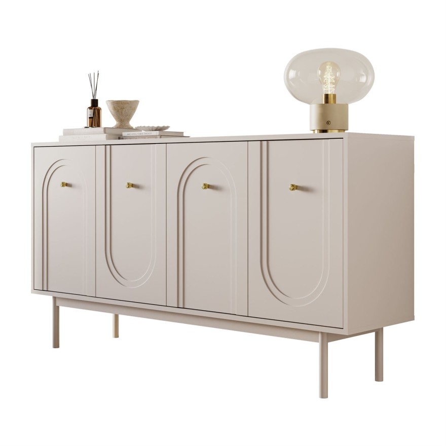 Kommode LIBERTY 4D auf holzbeinen