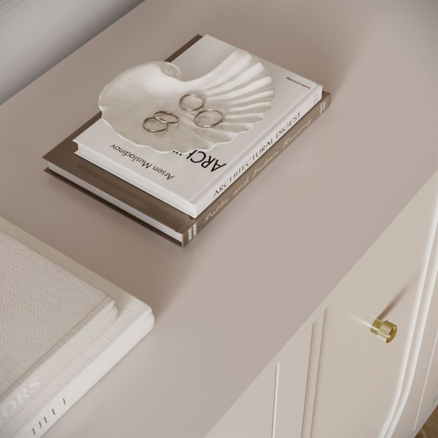 Kommode LIBERTY 4D auf holzbeinen