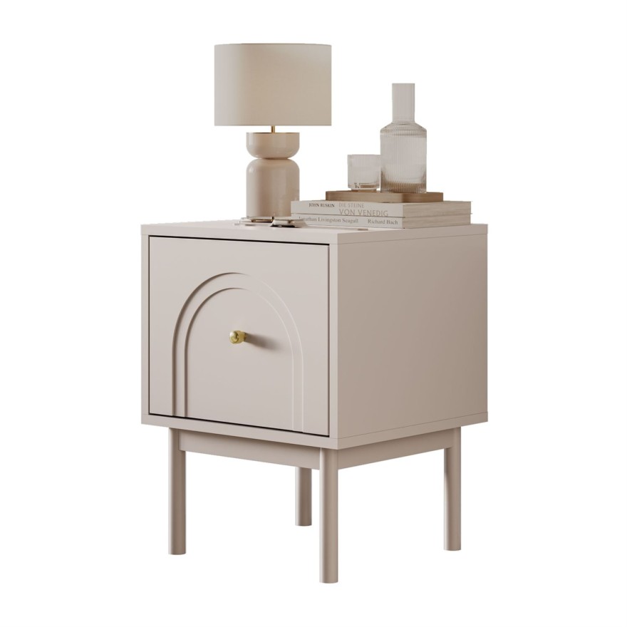 Nachttisch LIBERTY auf holzbeinen