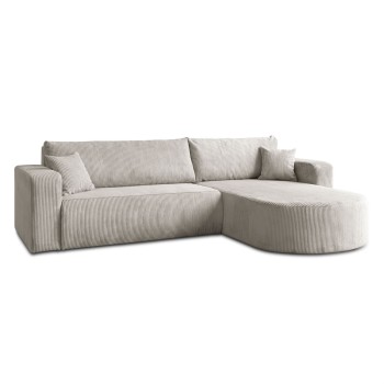 Ecksofa SOPRANO mit Schlaffunktion und Stauraum
