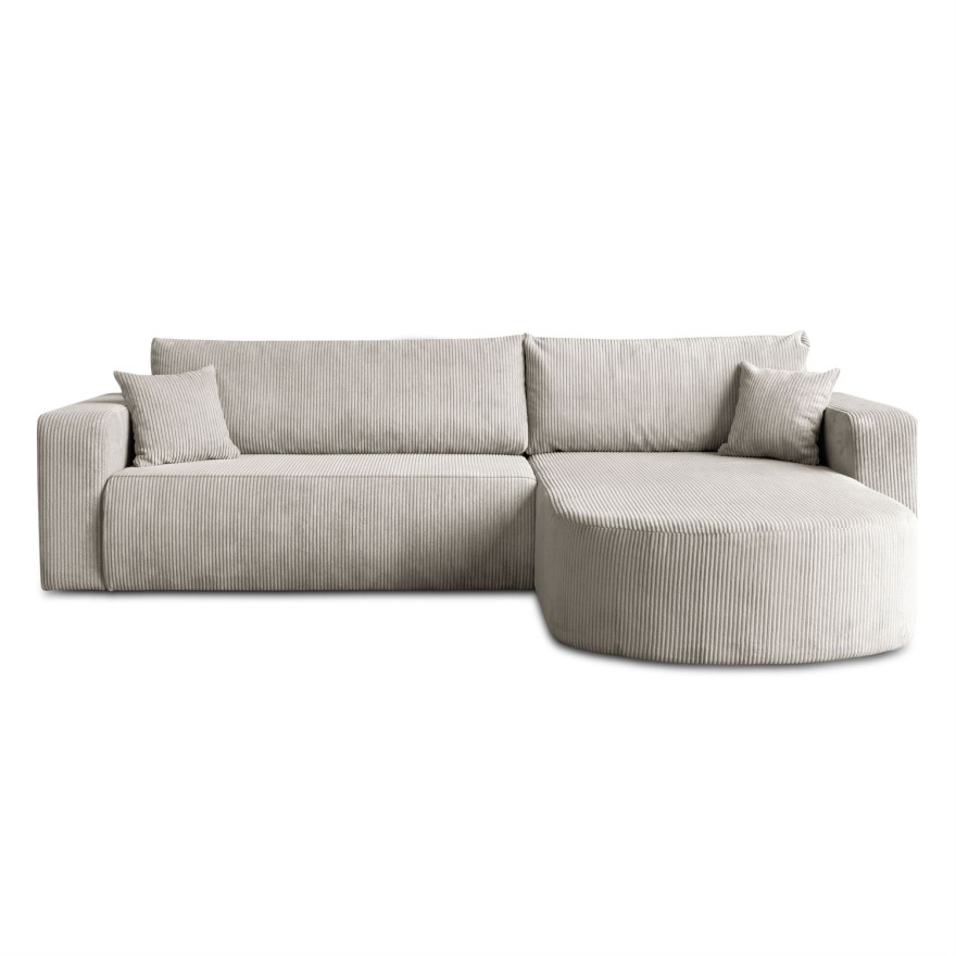 Ecksofa SOPRANO mit Schlaffunktion und Stauraum