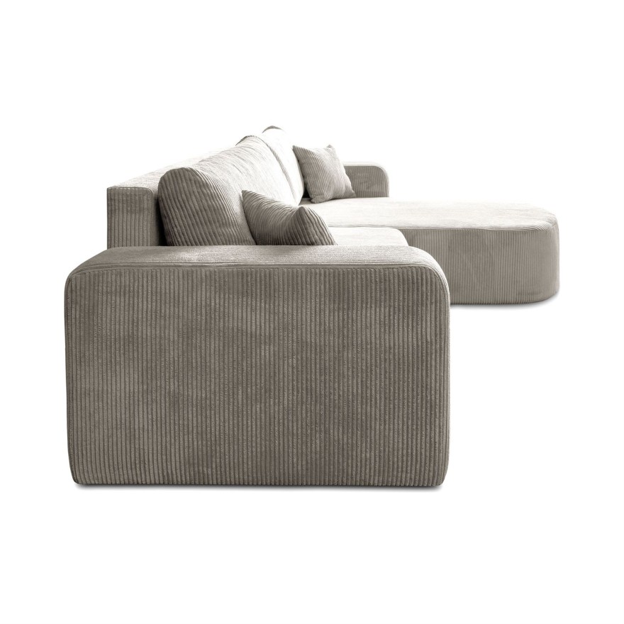 Ecksofa SOPRANO mit Schlaffunktion und Stauraum