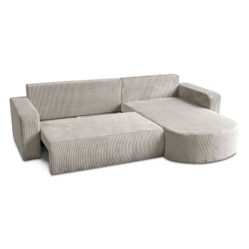 Ecksofa SOPRANO mit Schlaffunktion und Stauraum