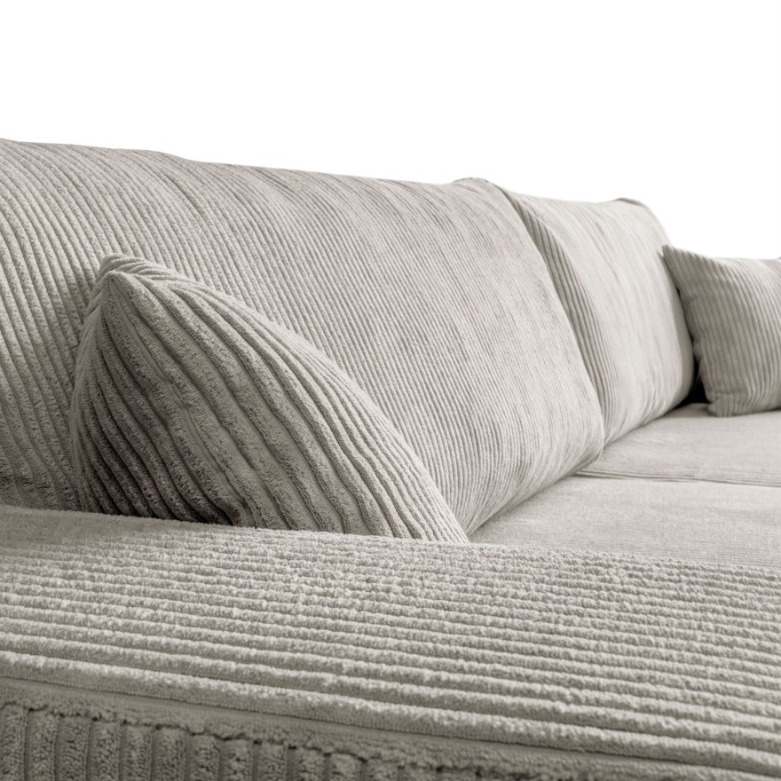 Ecksofa SOPRANO mit Schlaffunktion und Stauraum