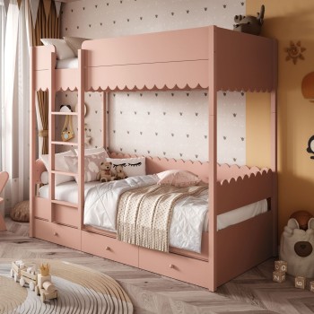 Kinder-Etagenbett BABUSHKA...